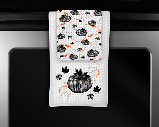 Fall Kitchen Towels Set