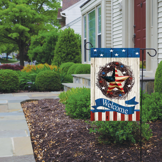 Americana Garden Flag