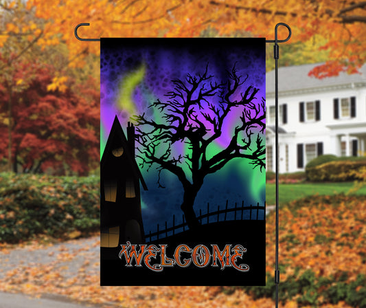 Halloween Garden Flag