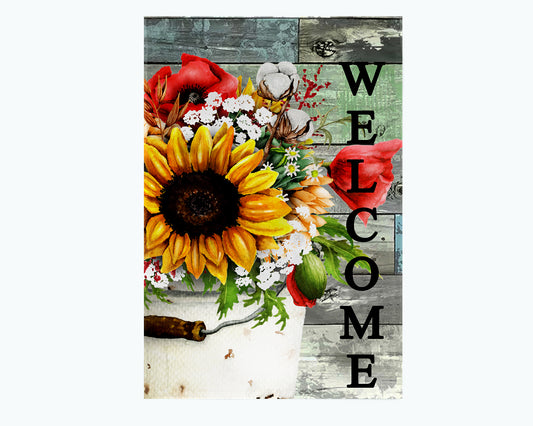 Sunflower Garden Flag