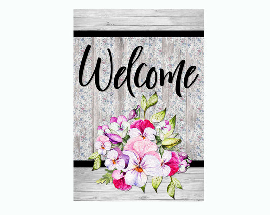 Welcome Garden Flag